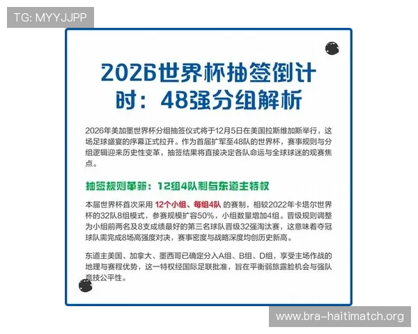 2026年世界杯扩军到48队对足球赛事公平性和竞争激烈程度的提升及相关政策调整建议